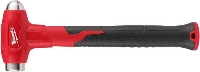 Молоток Milwaukee 4932492348 0.45кг рихтовочный безынерционный, длина: 308 мм, ширина: 81.4 мм, шаровидный бойок