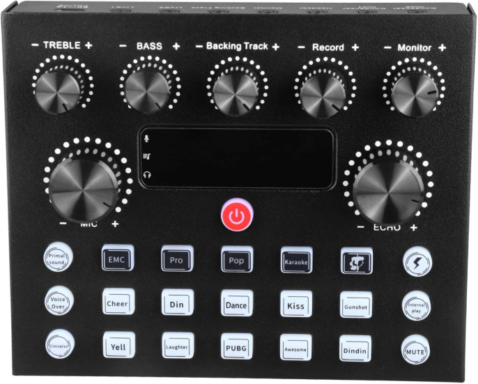 Микрофон Oklick SM-600G,  черный [1796784]