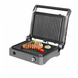 Электрогриль RED SOLUTION SteakPRO RGM-M814, черный и серый