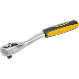 Kranz KR-12-8403 Ключ-трещотка для торцовых головок 1/4, CrV, 72 зубца