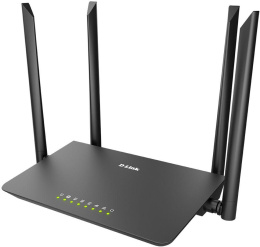 Wi-Fi роутер D-Link DIR-820/RU/A1A,  Wi-Fi 5,  AC1200,  2.4/5ГГц, 3 LAN,  черный