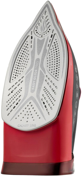 Утюг GALAXY LINE GL 6133, 3200Вт, черный/розовый [7060161330]