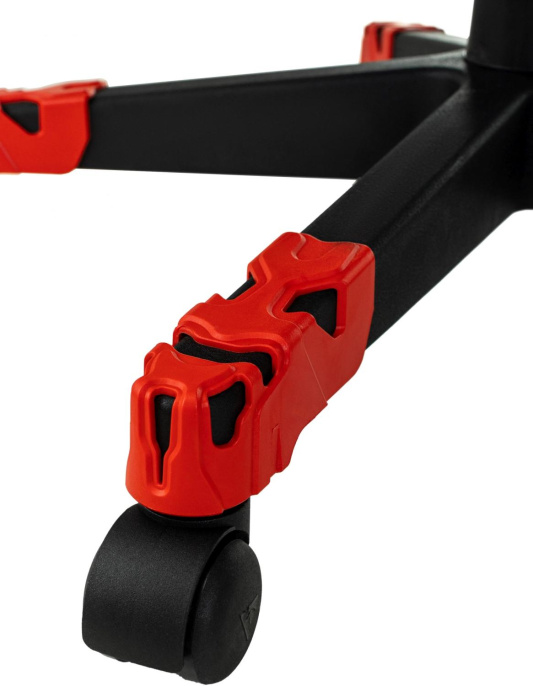 Кресло игровое ZOMBIE 100, ткань/экокожа, до 120кг, черный