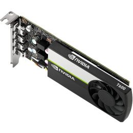 Видеокарта NVIDIA Quadro T600 4GB GDDR6 PCI-E x16 LP bracket + ATX bracket + mDP-DP cables 900-5G172-1721-000