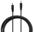Кабель соединительный аудио Buro BAAC002-2,  Jack 3.5 (m) -  Jack 3.5 (m),  2м, черный