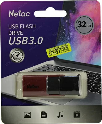 Накопитель Netac NT03U182N-032G-30RE USB3.0 Flash Drive 32Gb (RTL)