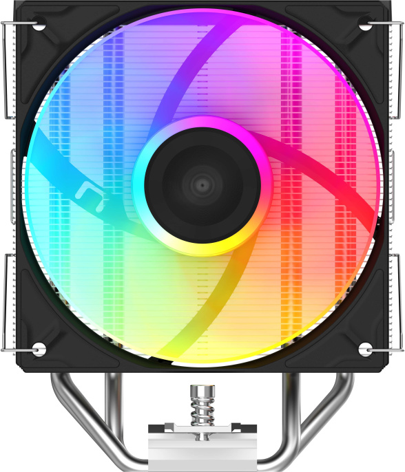 Кулер для процессора CPU Cooler SAMA A40L 240W, 4-pin PWM, 152mm, 4x6mm, ARGB, 1x120mm, 78CFM, 29dBA, 2200RPM, S: 1851/1700/1200/115X, AM5/AM4, silver A40-XXWAYXOX-G