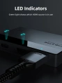 Переключатель CABLETIME CP35G (CT-HS4K3-AG) 3-в-1, HDMI 2.1, 4K@60 Гц, космический серый