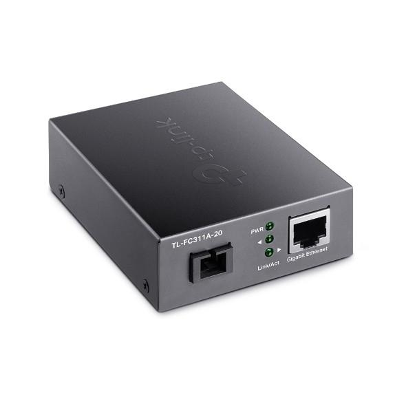 Медиаконвертер TP-LINK FC311A-20 WDM 1000Mbit RJ45 до 20km