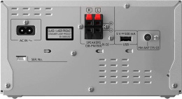 Микросистема Panasonic SC-PM700EE-S серебристый 80Вт CD CDRW FM USB BT