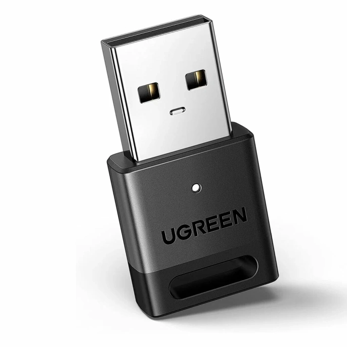Адаптер UGREEN CM591 (35995) USB-A Bluetooth 5.3 Adapter. Цвет: черный