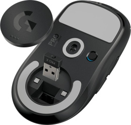 Мышь беспроводная Logitech G Pro X Superlight, игровая, радио, оптическая, USB, 25600dpi, черный [910-005884]