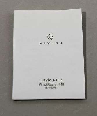 Наушники Haylou T15 Black (Bluetooth 5.0)
