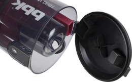 Пылесос BBK BV1502, 1600Вт, черный/вишневый