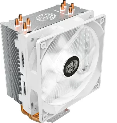 Кулер для процессора Cooler Master. Cooler Master CPU Cooler Hyper 212 LED White Edition, 600 - 1600 RPM, 150W, White LED fan, Full Socket Support