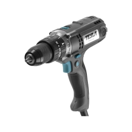 Ударная дрель-шуруповерт Tesla TDS450H 450Вт, 13мм, БЗП, 0-480/0-1800об/мин, 75Нм 696687