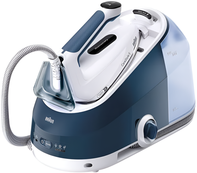 Парогенератор Braun CareStyle 5 IS5245BL 2400Вт синий/белый