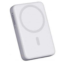 Aukey внешний аккумулятор Magnetic 10000 Qi White APB-PB-MS04WH