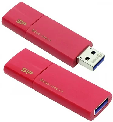 Накопитель Silicon Power Blaze B05 SP064GBUF3B05V1H USB3.0 Flash Drive 64Gb (RTL)