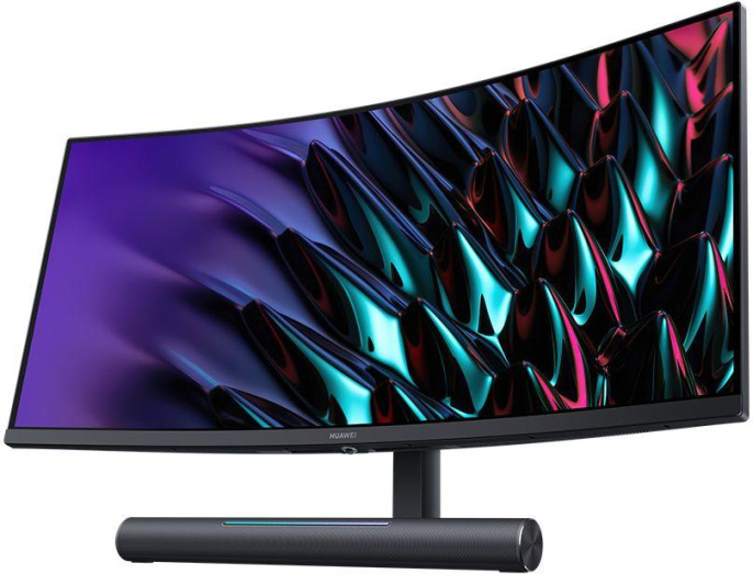 34" Монитор Huawei MateView GT ZQE-CAA, 3440x1440, VA, 190Гц, 2хHDMI, 1хDP, изогнутый, черный [53061124]