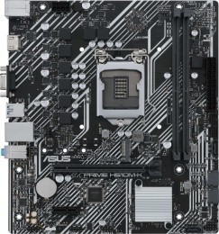 Материнская плата ASUS PRIME H510M-K mATX, 24.4x24.4 см, Intel H510, 2xDDR4 DIMM, 3200МГц, до 64 Гб, звук 7.1, 4xSATA 6Gb/s , 1xM.2, 1xPCIe 4.0/3.0x16, 1xPCIe3.0x1