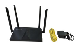 Wi-Fi роутер ORIGO OWR1830AXG,  Wi-Fi 5,  AX1800,  2.4/5ГГц, 3 LAN,  черный [owr1830axg/a1a]