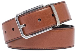 Ремень мужской The Bridge Brunelleschi 03450401/6V-110х3.5см коричневый/черный натур.кожа