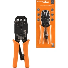 Обжимные клещи TDM ELECTRIC КО-10 "МастерЭлектрик" обжим RJ-10/11/12/45 8P8C, 6P6C, 6P4C, 6P2C, 4P4C SQ1001-0011