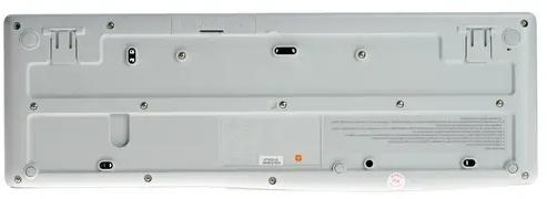 Клавиатура Logitech K270, беспроводная, USB, Радиоканал, мембранная, с гравировкой, черный/белый [920-003058]