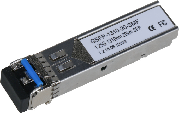 Оптический модуль Dahua GSFP-1310-20-SMF 1 Гбит/с, дальность 20км, одиночное волокно