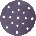 Круг абразивный Violet 150 мм, 100 шт, 17 отв, P 320, керамическое зерно Н7 H7 384967