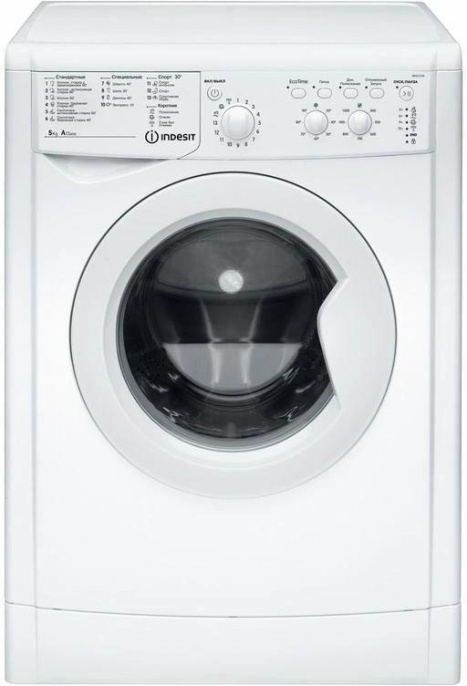 Стиральная машина Indesit IWSC 5105, с фронтальной загрузкой, 5кг, 1000об/мин