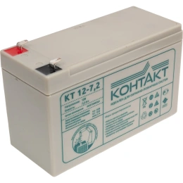 Батарея аккумуляторная (12 В; 7.2 Ач) КОНТАКТ КТ 12-7,2