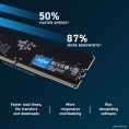 Оперативная память 8Gb Crucial CT8G56C46U5, DDR V, PC-44800, 5600MHz