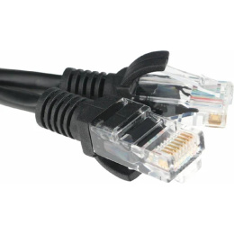 Гарнизон PC-UTP-5e-3-BK кат.5e, Патч-корд UTP 3м, литой, многожильный чёрный