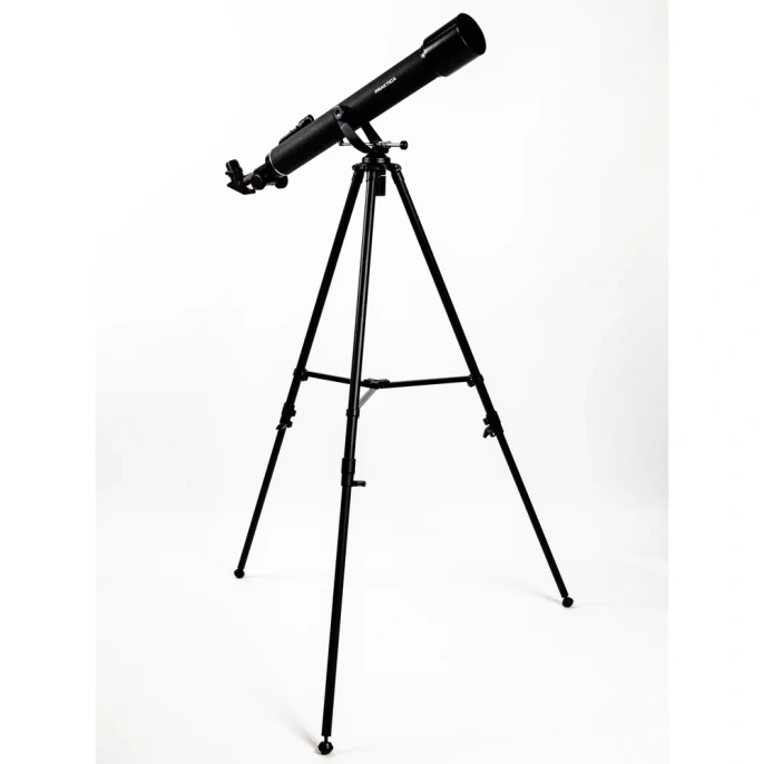 Телескоп Praktica Antares 70/700AZ, искатель red dot, адаптер для смартфона, стальная тренога, черный 91170700
