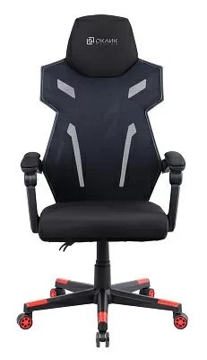 Кресло игровое Оклик 111G красный