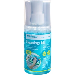 Очищающий комплекс для экранов Defender CLN 30598 Optima 200мл+микрофибра 30598