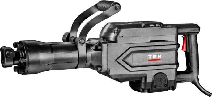 Отбойный молоток TEH TH8515 (мощность: 1550 Вт, сила удара: 45 Дж, тип хвостовика: hex 30мм, с проточкой, поставляется в металлическом кейсе)