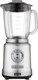 Блендер Rondell RDE-1253,  стационарный,  стальной