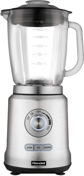 Блендер Rondell RDE-1253,  стационарный,  стальной