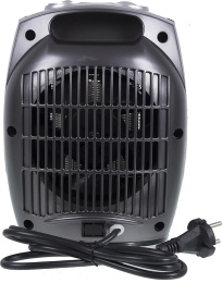 Тепловентилятор керамический Ресанта ТВК-1,  1800Вт,  с термостатом, 2 режима, серебристый,  черный [67/2/3]