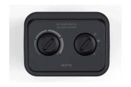 Тепловентилятор Royal Clima Notte RFH-N1500DC-BL,  1500Вт,  с термостатом, 3 режима, черный