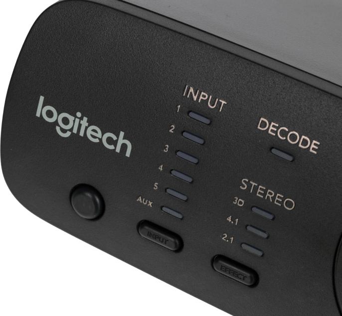 Колонки Logitech Z906, 5.1, черный [980-000468]