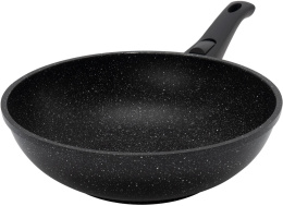 Сковорода ВОК (WOK) StarWind Chef Induction SW-CHI4028WGR, 28см, съемная ручка,  антипригарное покрытие, алюминиевая