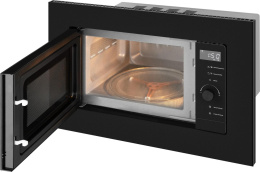 Микроволновая печь Weissgauff HMT-620 BG Grill Matt Edition 20л. 700Вт черный (встраиваемая)