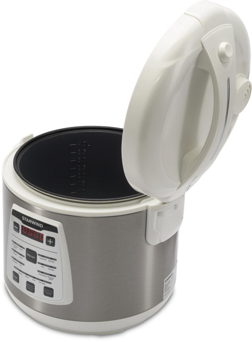 Мультиварка Starwind SMC4200 5л 900Вт белый/серебристый