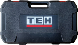 Электропила цепная TEH LPS508-1B (длина шины: 20 см, шаг цепи: 1.4”, количество звеньев: 45 шт, толщина звена: 1.1 мм, max диаметр среза: 190 мм, скорость вращения цепи: 8 м/с, ручная накачка подачи масла, комплектация: акб  4ач, зу, кейс)