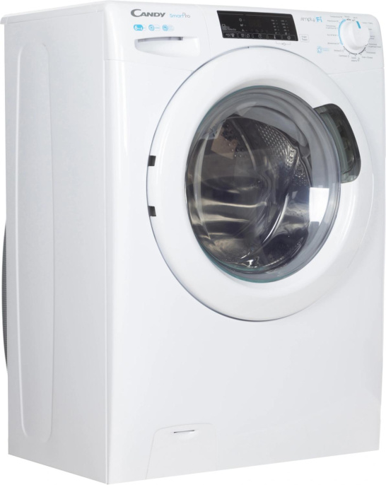 Стиральная машина узкая Candy Smart Pro CSOW4 1364T/2-07, с фронтальной загрузкой, 6кг, 1300об/мин, с паром, с сушкой