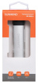 Картридер внешний SunWind SW-CR056-S, серебристый